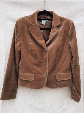 Gene Meyer Velvet Blazer